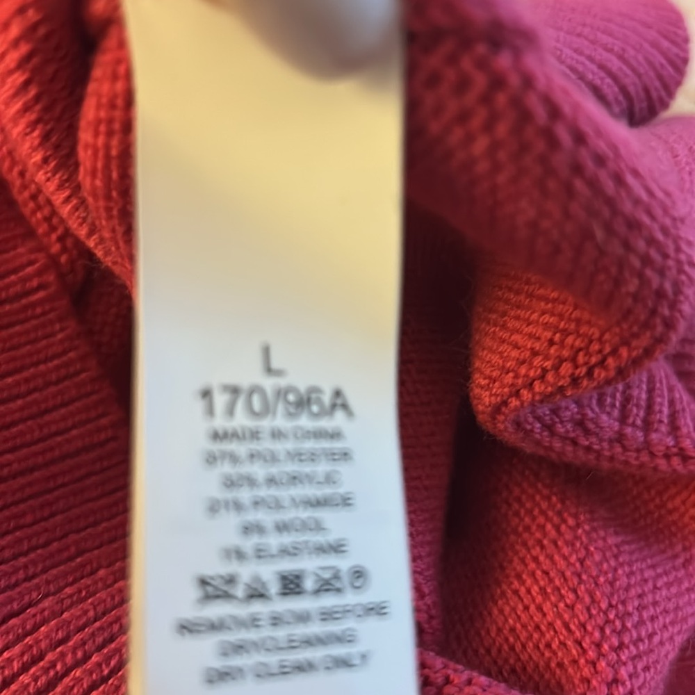 Kate Spade Embellished Bow Sweater Sz. Lg EUC - Picture 11 of 12